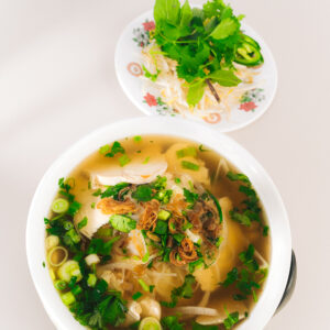 Pho with brisket / Phở nạm